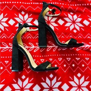 Fashion Nova Black Block Heels